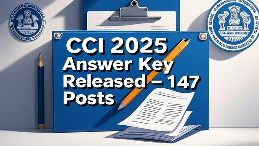 CCI Answer Key Released Thumbnail