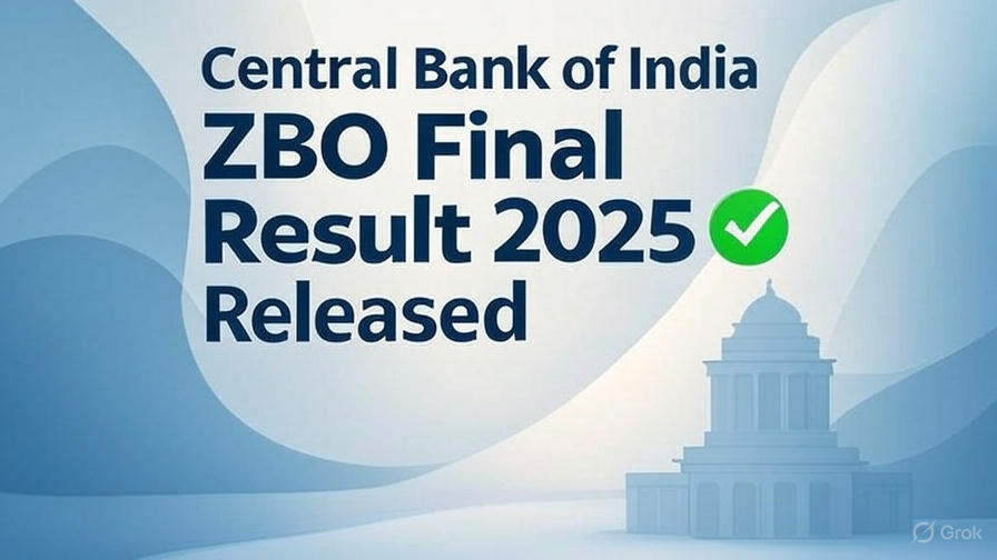 CBI Zone-Based Officer Result 2025 Out – Download Final Merit PDF Central Bank of India Zone Based Officer Result PDF Download thumbnail