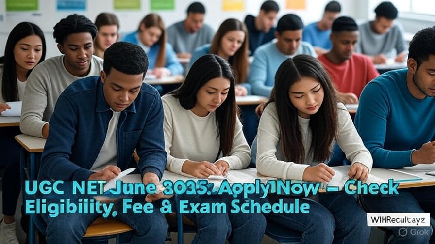 UGC NET June 2025: Apply Now – Check Eligibility, Fee & Exam Schedule UGC NET June 2025 Online Form Notification – Apply Now