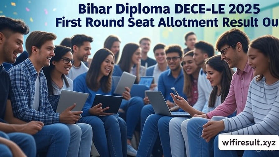 Bihar Diploma DECE‑LE 2025 First Round Seat Allotment Result Out Bihar Diploma DECE‑LE 2025 Seat Allotment