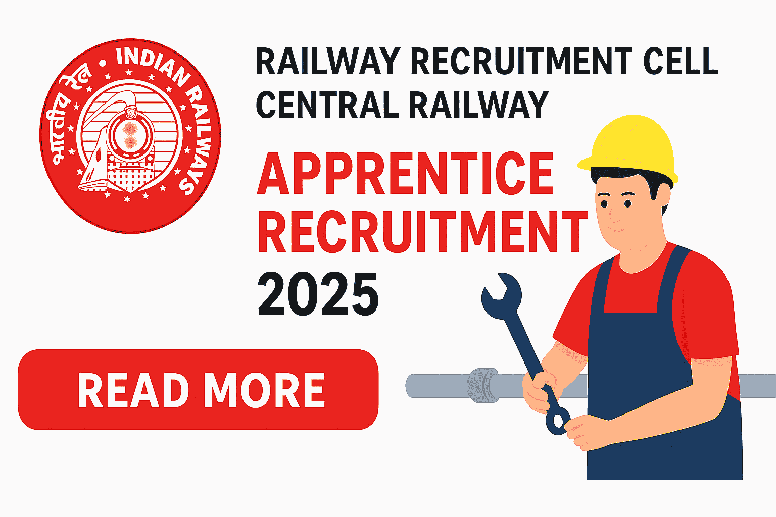 Central Railway Apprentice Recruitment 2025 Banner