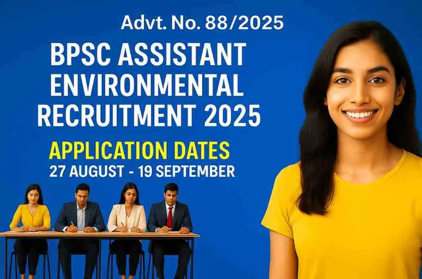 bpsc-assistant-environmental-recruitment-2025-notification