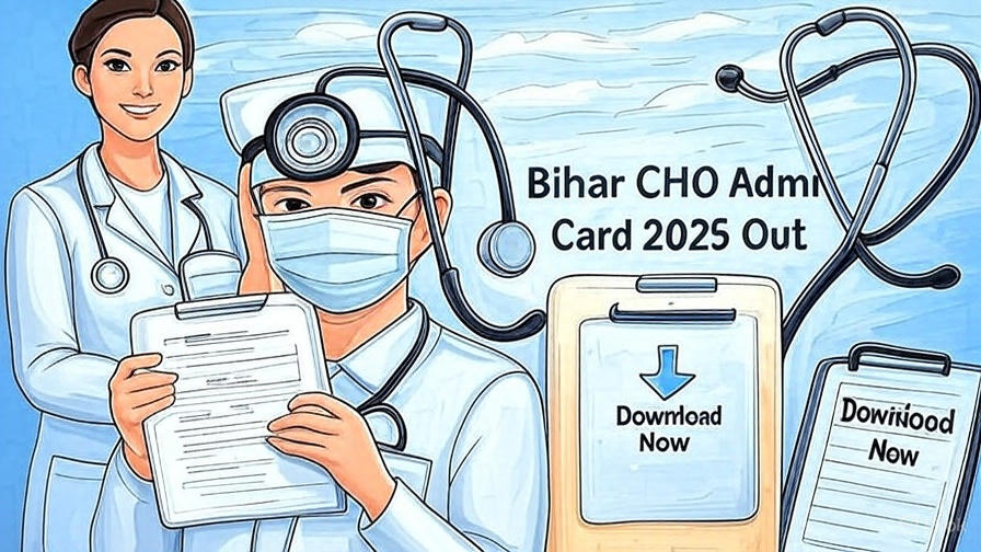 Bihar Community Health Officer (CHO) Admit Card 2025 Released – Download Now Bihar CHO Admit Card 2025 Download – Exam & Result Updates