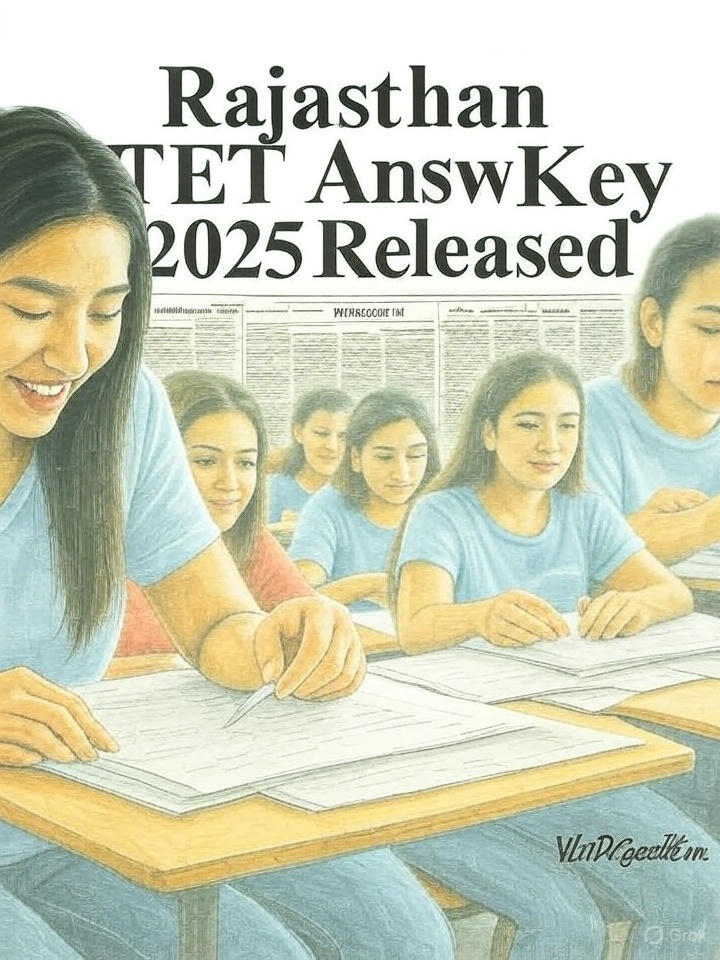 Rajasthan PTET Answer Key 2025 Released